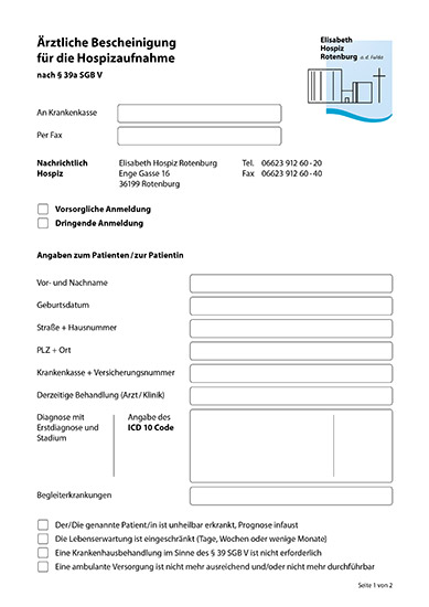 Ärztlicher Bogen